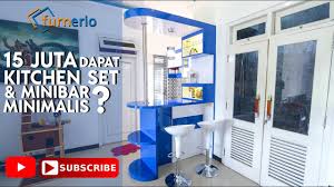 Check spelling or type a new query. Kitchen Set Dan Mini Bar Minimalis 15 Juta Custom Sesukamu Youtube