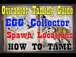 Ark Survival Ascended Oviraptor Taming Guide
