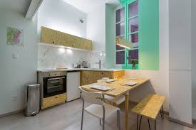 This French Studio Is 226 Square Feet Of Tiny Space Perfection Small Modern Kitchens Kitchen Interior Kitchen On A Budget