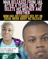 WILSON MAN CHARGED WITH deleting HIS MOTHER AND BROTHER JUST DAYS AFTER  BEING RELEASED FROM PRISON. DARON DONTE JENKINS was released from prison