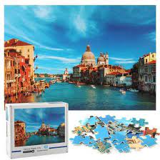 Online jigsaw puzzles have never been more exciting! 1000 Pieces Adult Jigsaw Puzzles Venice Water City Puzzle Promotion Gift China Toy And Gift Price Made In China Com