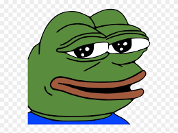 The emotes are typically used in chats on both platforms to express a number of emotions depending on the type of peepo used, ranging from happy to sad or more situational depending on the context. Pepe Emote Png Download Transparent Background Pepe Emote Png Download 579x546 1971718 Pngfind