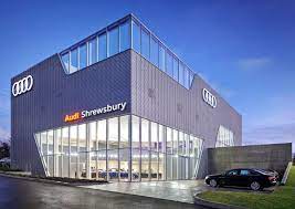 Called The Terminal The Dealership Design For Audi Of America Is Challenging In Its Form And Highly Detailed Audi Usa Architecture Architecture Photography