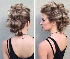 Night Out Hairstyle Night Out Hairstyles Short Hair Styles Short Hair Updo Tutorial