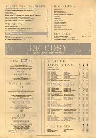 Menus Photo De Cosy Maisons Laffitte Tripadvisor