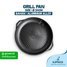 Bulgogi pan 32 cm moegen / alat panggangan bbq / marble grill: Jual Alat Pemanggang Serbaguna Bbq Grill Pan Murah Nampan Pemanggang Bahan Aluminium Alloy Cv Kurnia Jaya Perkasa Semarang Jawa Tengah Indotrading