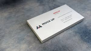 This time it is prepared in 85x55 mm format. Realistic Business Card Mockup 2 Graphicburger
