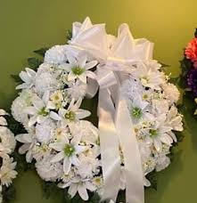 Our springfield funeral home we have over 220 years of funeral planning experience. Silk Wreath Funeral Flowers In Heathsville Va Britts Garden