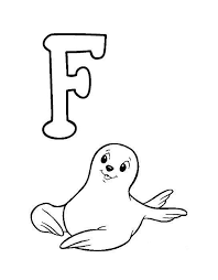 Imprimir dibujo para colorear de la letra a dibujos para. Letras Do Alfabeto Letra F Desenhos Preto E Branco Para Colorir
