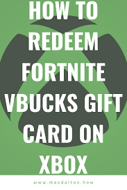 Shop xbox gift card shop microsoft gift card. How To Redeem Fortnite Vbucks Gift Card On Xbox Max Dalton Tutorials