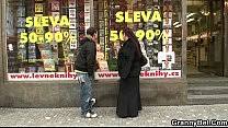 He picks up and bangs granny outside. He Picks Up And Bangs Granny Outside