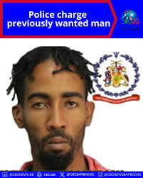 The Barbados Police Service arrested and formally charged previously wanted  man, Kevin Stephan Peterson. Police say the 37-year-old of Collymore Rock,  St. Michael committed “Serious Bodily Harm
