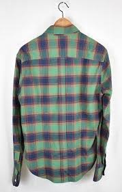 The Band Of Outsiders Band Of Outsiders Check Shirt Size That Is Button Downed 2 Colors Green