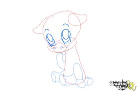 A baby giraffe is basically called calf. How To Draw A Baby Giraffe Drawingnow