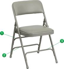 Gray Vinyl Folding Chair Ha Mc309av Gy Gg Metal Folding Chairs Folding Chair Padded Folding Chairs