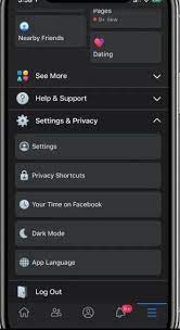 In the facebook app, tap the hamburger menu, which looks like three horizontal lines. This Is Facebook S Dark Mode On Ios Notebookcheck Net News