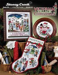 Can you imagine anything more inviting than these festive stockings hanging in your home? Stoney Creek Victorian Village Christmas Cross Stitch Pattern 123stitch