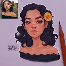 Sunny Day 57 By Angelganev Cartoon Drawings Cartoon Art Styles Cool Art Drawings