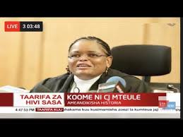 She is married to her husband koome kiragu. Breaking News Martha Koome Recommended By Jsc As The Next Chief Justice Youtube