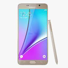 Samsung Galaxy Note5 Gold Platinum 3D ...
