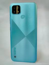 Unboxing realme C21]: Cross Blue, the ...