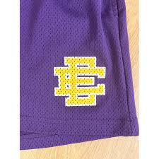 Short Eric emanuel in Sintetico Viola taglia M International