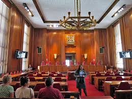 Cour suprême du canada, csc) is the highest court of canada, the final court of appeals in the canadian justice system. Canadian Newsblog Art Deco Interior Supreme Court Building Interior