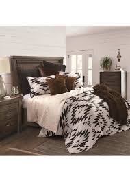 Mainstays black & white aztec bed in a bag coordinated bedding, twin 6 piece set. Fb1826 Sk Oc Comforter Set 6 6 Amelia 3 Pc Aztec Comforter Set Black White Tree House Furniture