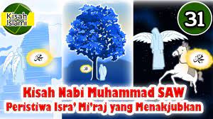 Perlu diketahui bahwa isra miraj merupakan bukanlah peristiwa yang sama, akan tetapi terpisah menjadi peristiwa isra' dan peristiwa mi'raj, karena peristiwa isra bersamaan dengan mi'raj, maka kedua kata itu senantiasa digabungkan pemakaiannya menjadi isra. Nabi Muhammad Saw Part 31 Peristiwa Isra Mi Raj Yang Menakjubkan Kisah Islami Channel Youtube