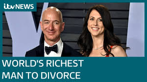 Who are the richest people in the world? World S Richest Man Jeff Bezos To Divorce From Wife After 25 Years Of Marriage Itv News Youtube