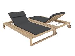 Not only is this outdoor double lounger super comfy, it looks stylish too. Belize Chaise Lounger Double Daybed