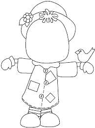 Draw In The Face Scare Crow Coloring Page Great For Autum Art Projects Fall Coloring Pages Scarecrow Crafts Fall Crafts For Kids