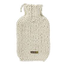 The cover fits a 2lt hot water bottle ( bottle not included) and has an openi. Hand Knitted Hot Water Bottle Cover By High Fibre Design Notonthehighstreet Com
