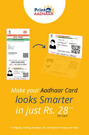 Make Your Aadhar Card Looks Smarter In Just Rs 28 Per Card Convert E Aadhaar Copy On Pvc Card Makes It Easy To Carry No Wear Tear Aadhar Card Plastic Card