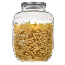 The honey pot shape of this vitrified crock features the woven traditions weave pattern and its glass lid provides an airtight seal. Top 10 Extra Large Glass Jars With Lids Of 2021 Best Reviews Guide