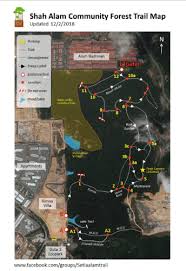 Alam budiman campsite setia alam community trail. Hiking At Setia Alam Community Trail Route A B Annaevening