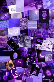 I've combined photographs and quotes that i believe create a breathtaking and unique feature for any wall.; Aesthetic Collage Wallpaper Purple Novocom Top