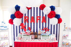 Check spelling or type a new query. Kara S Party Ideas Red White Blue Nautical Birthday Party Kara S Party Ideas
