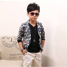 Black And White Coat For Boys Fashion Kids Boys Jacket Coat Blue And White Porcelain Printed Suit Kids Fashion Boy Kids Fashion Boy Outfits