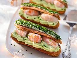 Eclairs Aux Langoustines Et Chantilly Citron Recettes Recette Recette Recettes De Cuisine Langoustines