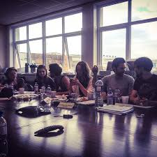 The First Table Read Of Da Vinci S Demons Season Three Shared By Da Vinci Writers Blake Ritson Da Vinci S Demons Da Vinci S Demons