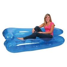 Intex inflatable sofa flocking lounge blow up sofa e 6. Inflatable Blow Up Sofa For Three People Walmart Com In 2020 Inflatable Sofa Inflatable Couch Inflatable Furniture