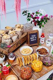 Give your graduation party guests something to taco bout with these fun ideas for decorating a taco bar full of color, sweets, and even some succulents! Pin On Graduation Party Foods