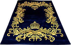 Harald glööckler news, gossip, photos of harald glööckler, biography, harald glööckler glööckler's trademark is a crown motif, which is often. Pompoos By Casa Padrino Luxus Teppich Von Harald Gloockler Alle Grossen Krone Royalblau Gold Barock Design Teppich Handgewebt Aus Wolle Pompoos By Casa Padrino