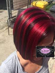 red highlights