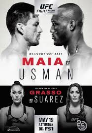 Burns at ufc 256 on tapology. Ufc Fight Night 129 Maia Vs Usman Mma Event Tapology