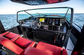 Sit In Luxury Among Fine Leather And Alcantara Interior Deck Layout Boat Sun Roof