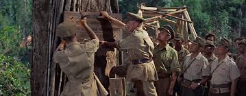 Alec guinness (second from left) in the bridge on the river kwai (1957), directed by david lean. The Bridge On The River Kwai The Warning Sign
