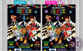 See more ideas about paw patrol invitations, paw patrol, paw. Paw Patrol Invitation Paw Patrol By Bestbirthdayparty On Zibbet