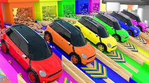 There are so many movies and films of animation which brings out the car as the main character recently. Colors For Children Learn With Mini Cars Color Change In Color Balls Tra Learning Colors Coloring For Kids Kids Songs